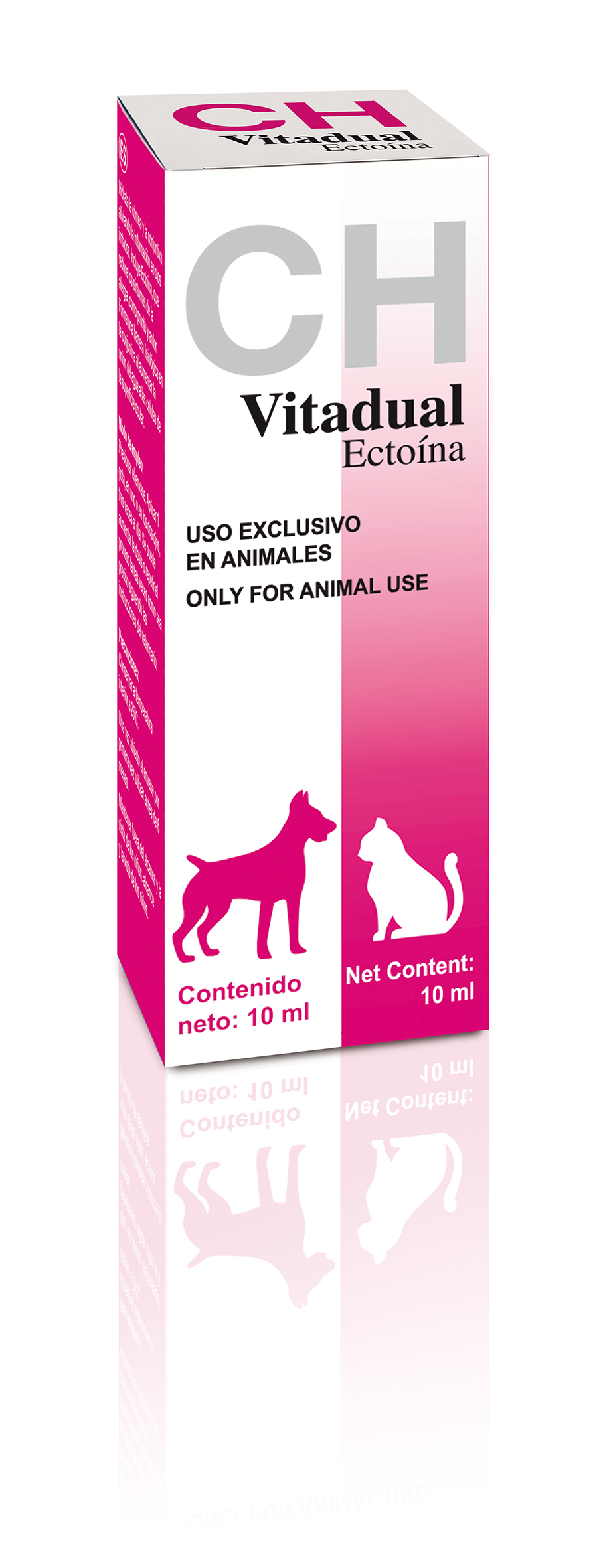 VITADUAL Ectoina 10 ml_Imagen VITADUAL ECTOINA, oftalmološka otopina s ektoinom za rožnicu i konjuktivu za pse i mačke - Slika 1